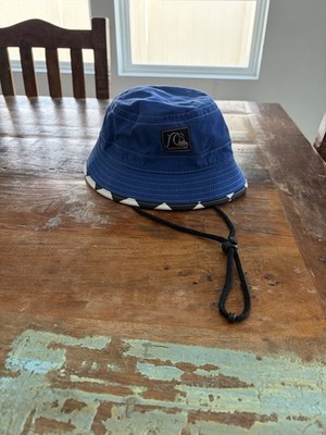 Quicksilver Bucket Hat With Adjustable Strap Size Medium