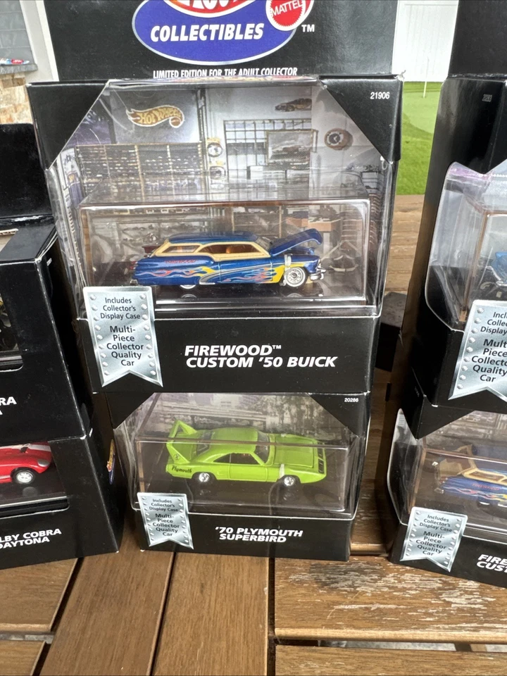 Hot Wheels Collectibles Superbird Petty Cobra - Vintage Real Riders Lot of 8 - Image 3 of 4