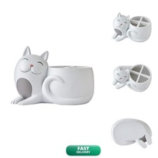 SKL Home Pet Play Cat Toothbrush Holder