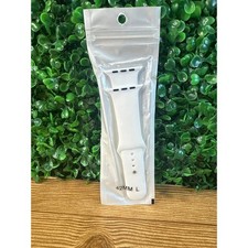 New White Silicone Smart Watch Band 42 Gift Adult NWT Watch Band