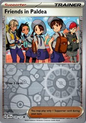 Friends in Paldea 109/131 Common Prismatic Evolutions Reverse Holo