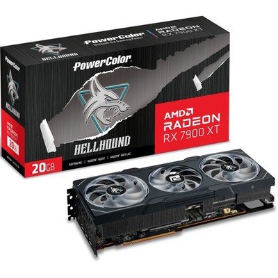 PowerColor AMD Radeon RX 7900 XT Hellhound OC 20GB GDDR6 Grafikkarte TOP ZUSTAND