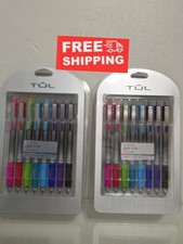 2 Packs TUL GL Series Retractable Gel Pens 0.5mm Medium Point 8-Pack 16 Total.
