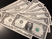 1963B One Dollar Barr Note $1 Bill Uncirculated Consecutive - Buying 1 Note