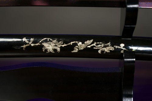 Purple Dragon T10 Folded Clay Tempered Katana - Picture 8 of 8