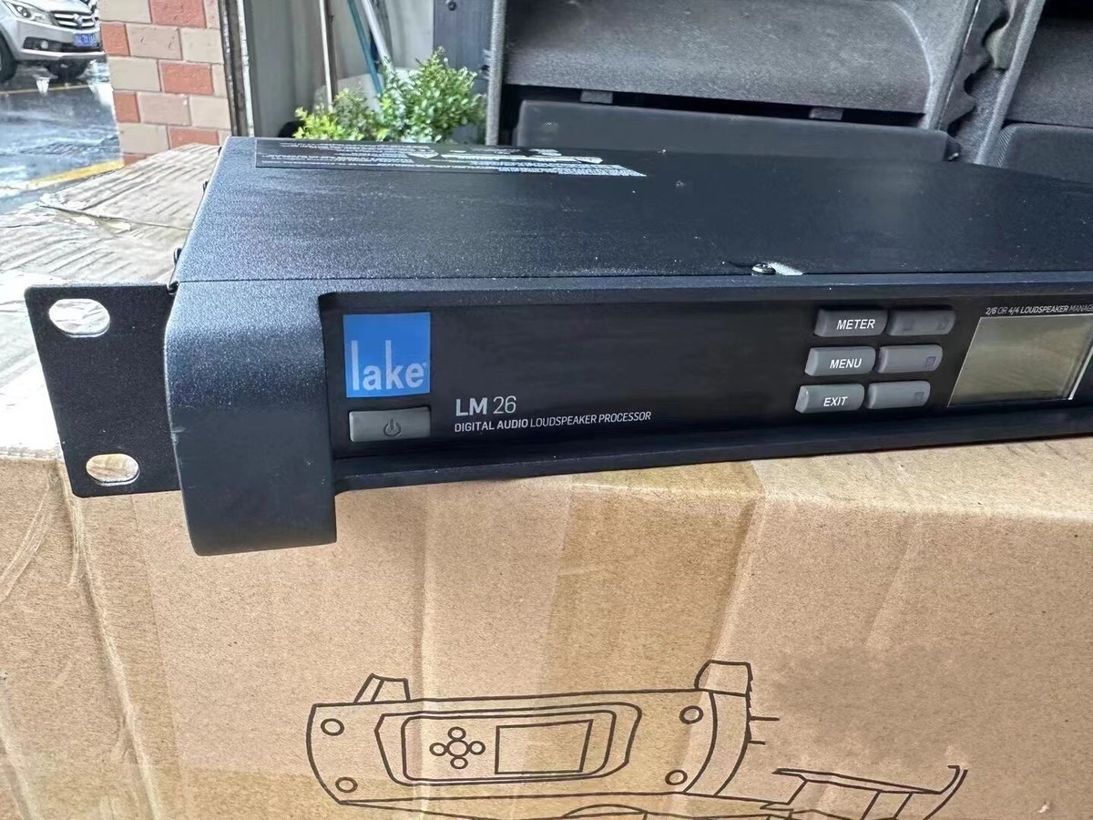 1PCS Used Lake LM26 Digital Audio Processor by Fedex or DHL 1PCS Used Lake LM26 Digital Audio Processor by Fedex or DHL