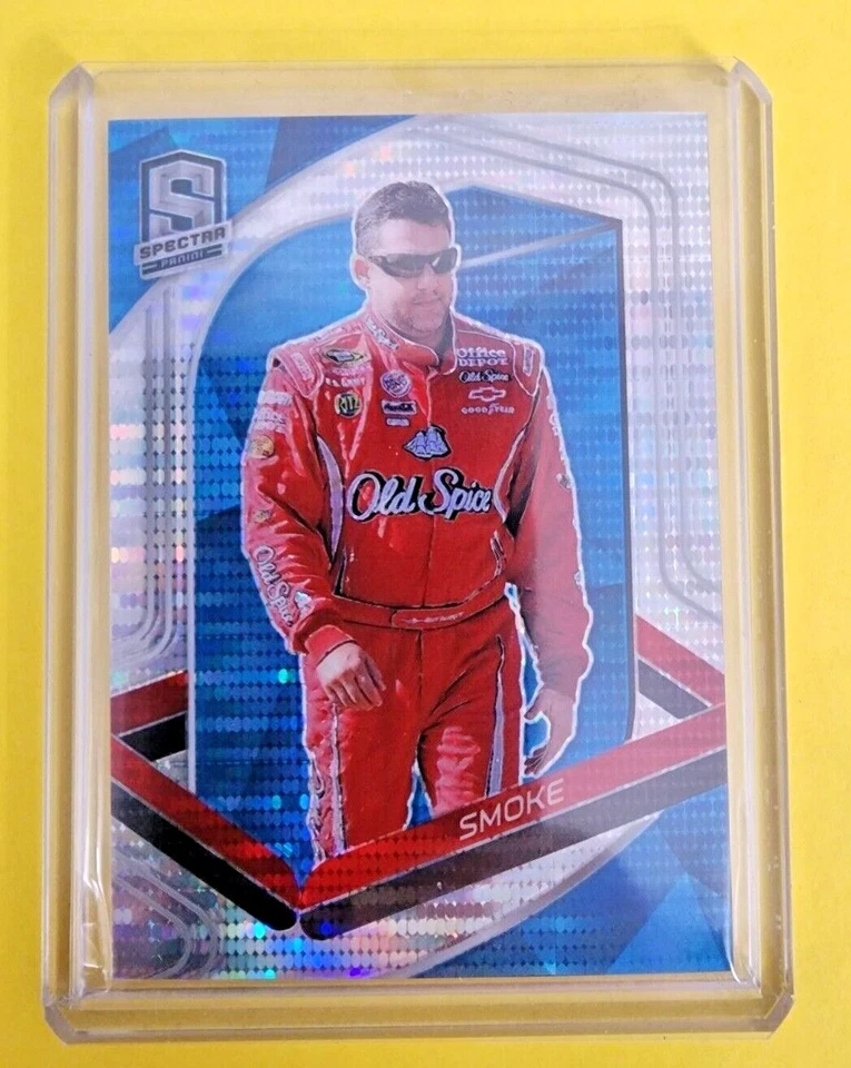 2021 Panini Chronicles Racing-Spectra-Base-Celestial Blue-Interstellar Red-Prizm - Image 2 of 4