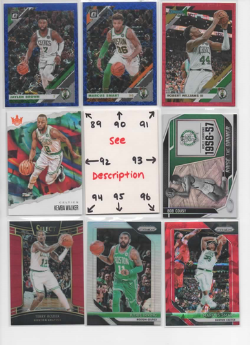 NEW Boston Celtics U-PICK Serial #'d JERSEY AUTO Rookies SMART TATUM BROWN BIRD - Picture 98 of 220