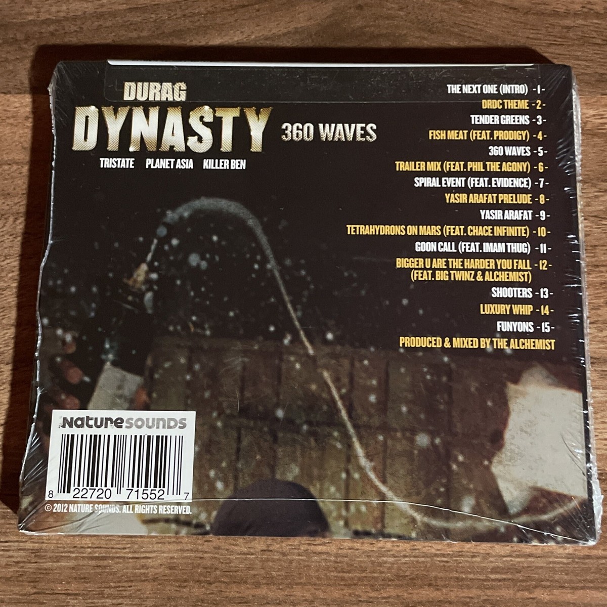 洋楽 DURAG DYNASTY Durag Dynasty 360 Waves CD - Alchemist Planet Asia Nature