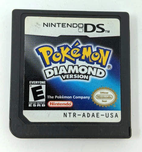 Pokemon Diamond Version Authentic OEM Nintendo DS Lite 3DS DSi Tested & Works!
