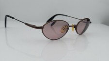 Vintage Mossino Rossmore 9 Bronze Oval Hong Kong Sunglasses FRAMES ONLY