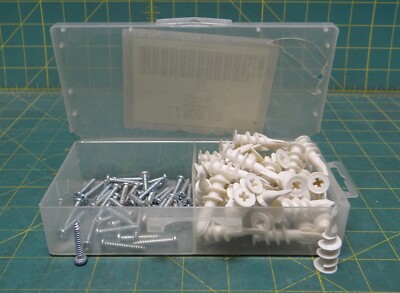 (Qty: 50) Dominion 99-EZPK E Z Anchor Kit Plastic Bowie Bolt Fasteners Fittings