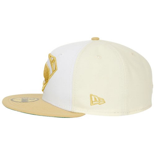 Superman Logo White Gold New Era 59Fifty Fitted Hat White - 第 3/60 張圖片