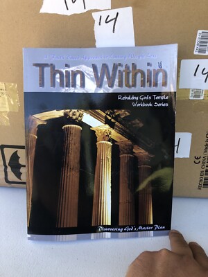 THIN WITHIN WORKBOOK #1: DISCOVERING GOD'S MASTER PLAN By Judy Halliday **Mint**