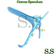 Blue Coated Leep Graves Speculum (XL)