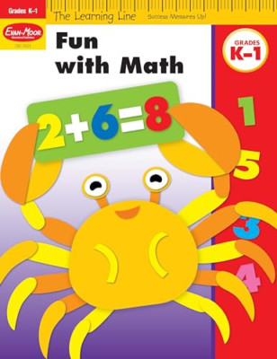 Fun with Math, Grades K-1 (Learning Line) - Paperback NEW Evan Moor 2007-01