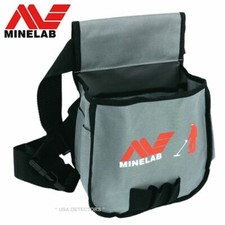Minelab Metal Detector Finds Pouch in Grey Black for Tools and Finds 3011-0488