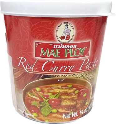 Mae Ploy Red Curry Paste 14 oz  