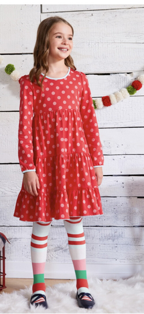 matilda jane red dress Matilda Jane Size 4 The One That I Want Dress Wonderment Red Polka Dot  #30027D