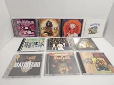 Lot Of 10 Used Reggae Dancehall CDs Steel Pulse Matisyahu Youth Barrington