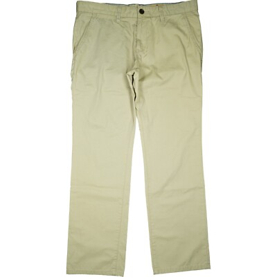 Tom Tailor W36 Jeans Pants Beige Men's Marvin Fit Straight Fabric Chino L 52 L32