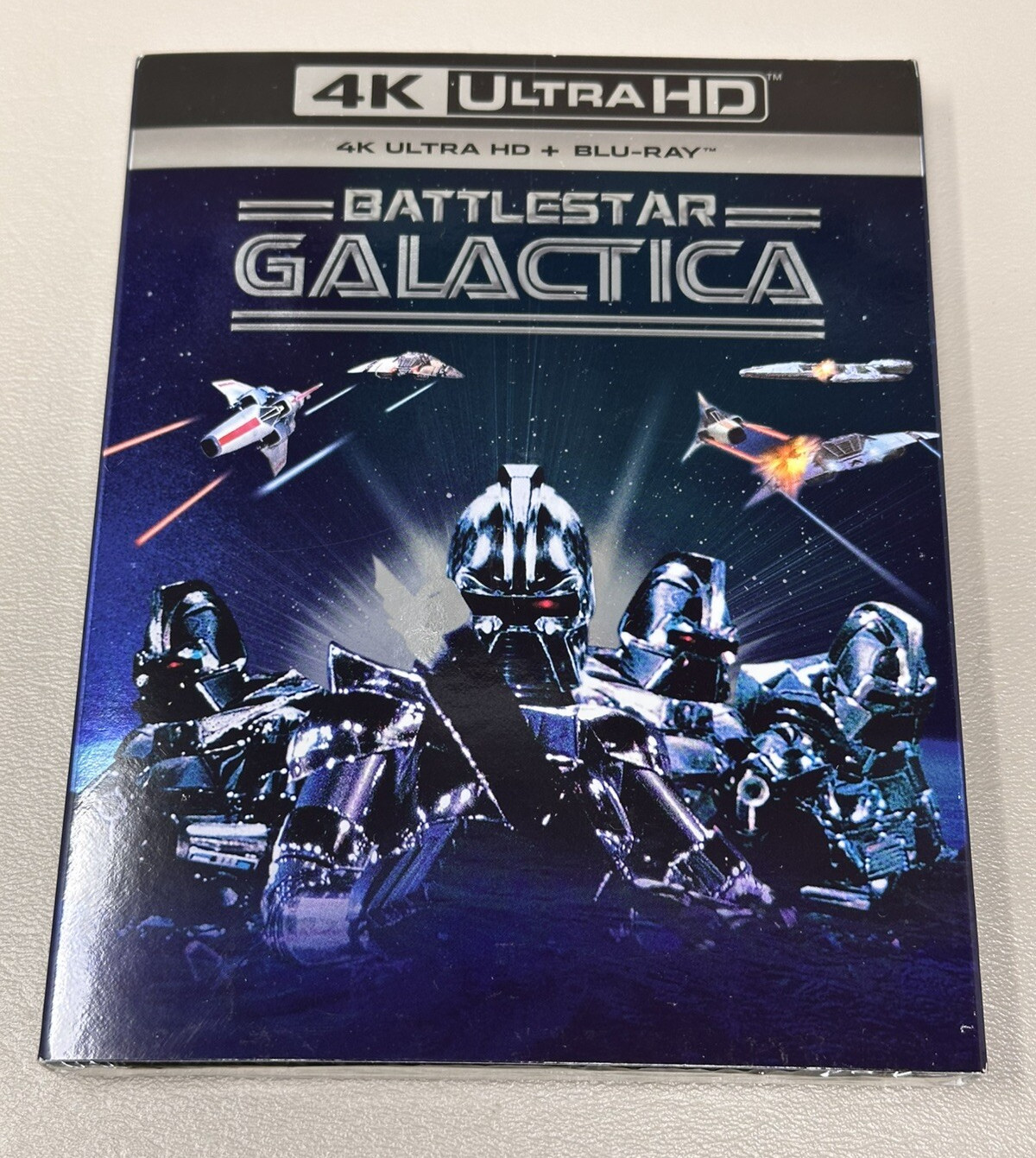 Battlestar Galactica 1978 4K Ultra UHD & Blu-Ray With Slipcover - NEW SEALED