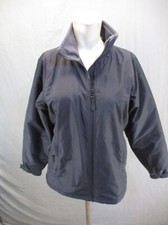 Cabela's Size S Womens Black Full Zip Stand Collar Fleece Athletic Jacket 394