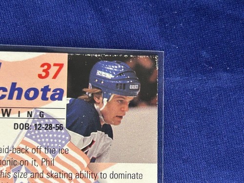 #37 Phil Verchota signiert 1995 Signature Rookies Miracle on Ice 1980 Goldmedaille - Bild 9 von 11