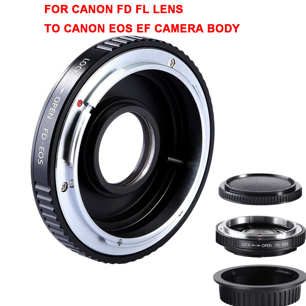 Concept Pro Lens Adapter For Canon FD FL Lens to Canon EOS EF