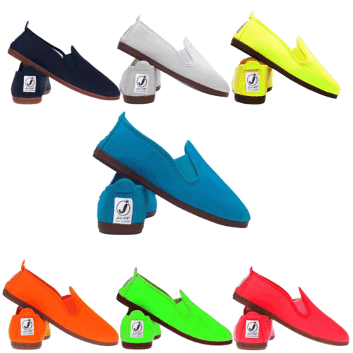 MENS WOMEN'S UNISEX LADIES JAVER FLOSSY STYLE ESPADRILLES PLIMSOLLS FLAT SHOES MENS WOMEN'S UNISEX LADIES JAVER FLOSSY STYLE ESPADRILLES PLIMSOLLS FLAT SHOES