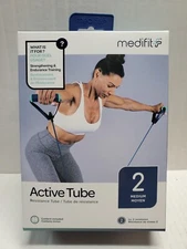 Medifit Active Tube Medium Resistance for Strengthening & Endurance NIB