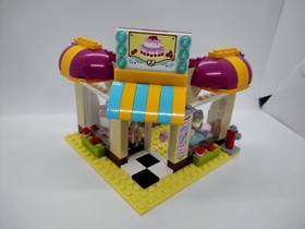 LEGO Lot 2 FRIENDS 41006 41035 Downtown Bakery Juice Bar sets 100% complete