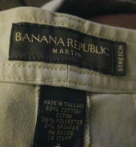 Banana Republic Womens Career Flat Front Pants Martin Size 2 Stretch - Picture 7 of 7