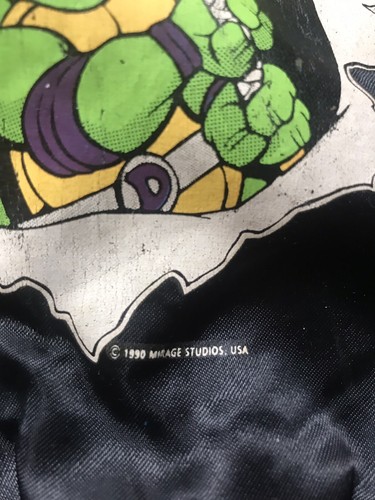 Kinder 1990 Mirage Studio's Teenage Mutant Ninja Schildkröte Jacke Größe 2 - Bild 6 von 13
