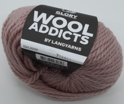 (179  /kg):  50 g LangYarns Wooladdicts GLORY, locker und weich Fb. 009  #6195