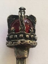 Vintage Souvenir Spoon Collectible Domine Dirige Nos London England