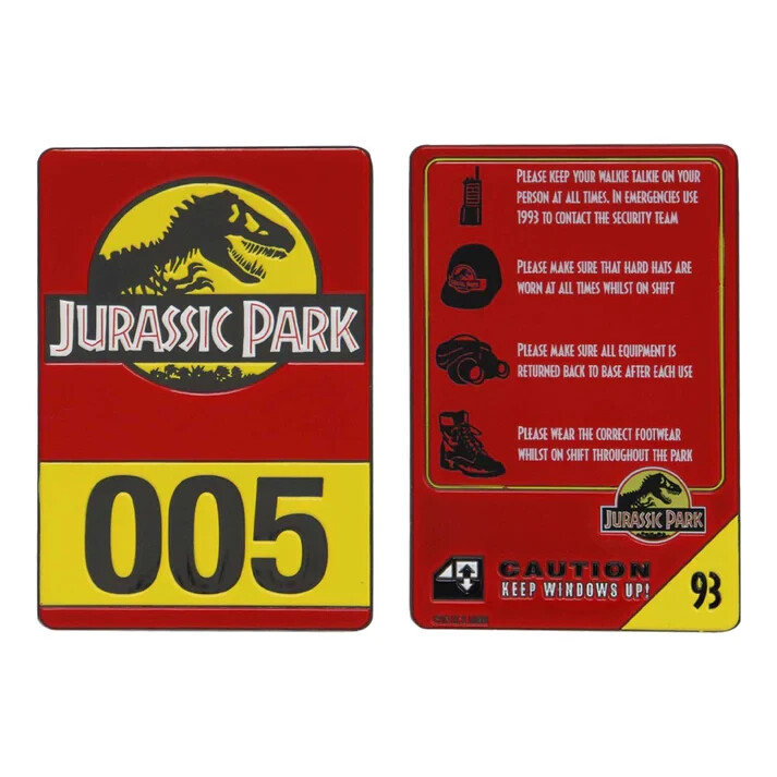 ジュラシック・パーク メタルカード ジープ ID ロゴ メタルプレート ジュラシック・パーク メタルカード ジープ ID ロゴ メタル