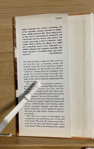 SIGNED! The Virgin Suicides - Jeffrey Eugenides (Hardcover) First Ed. 1st/1st - Picture 6 of 8