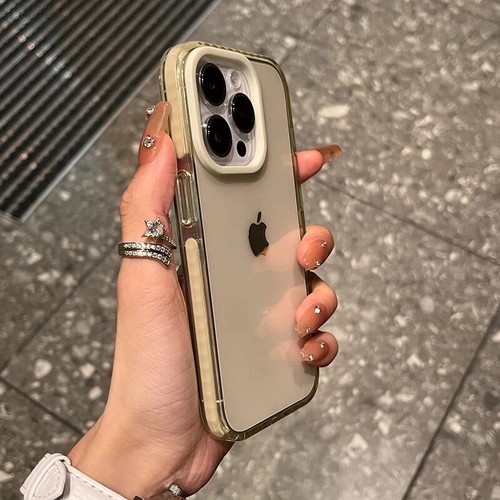 Luxury Transparent iPhone 15/14/13 Pro Max Plus Shockproof Clear TPU Case - Picture 7 of 20