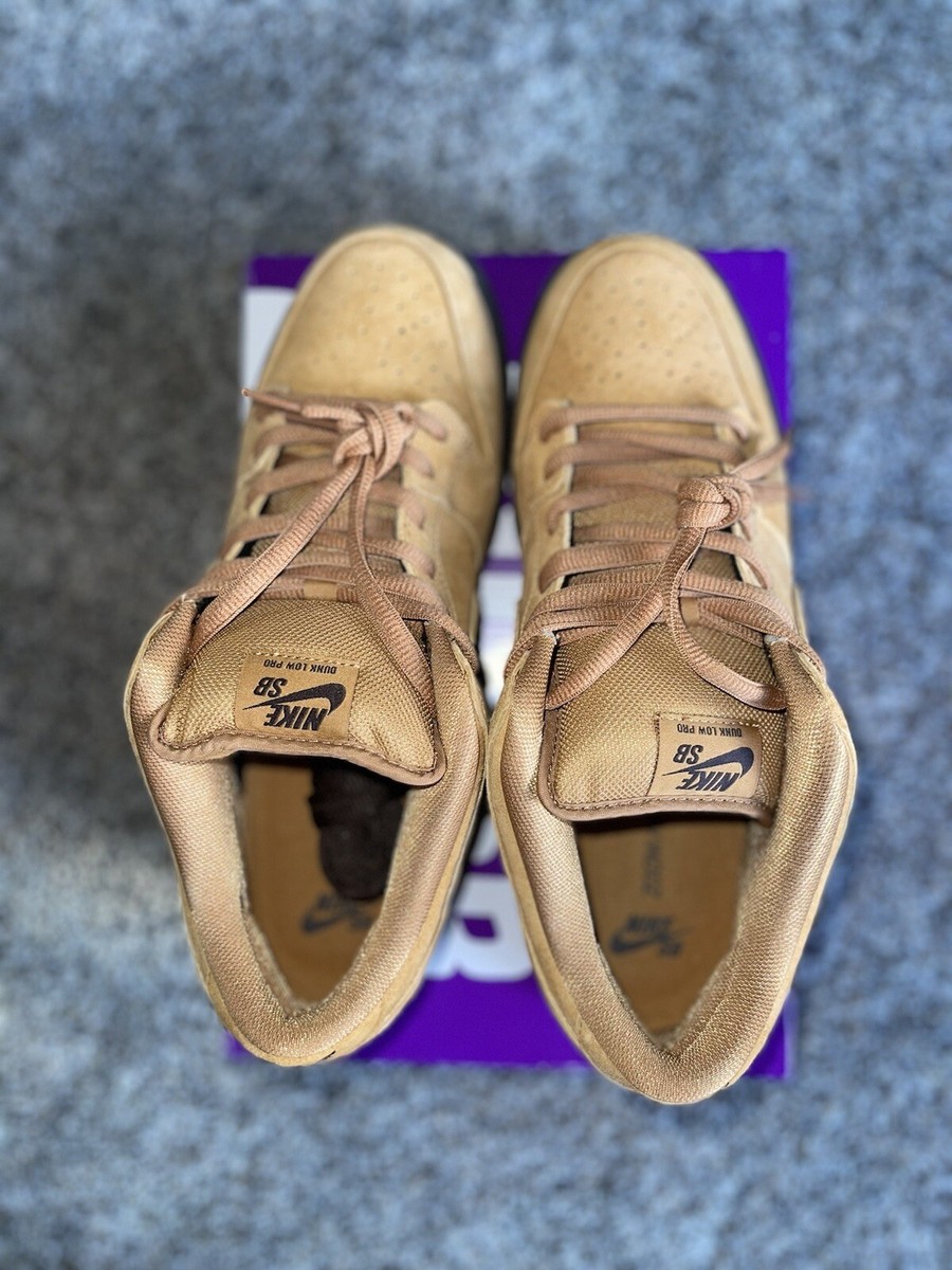 Size 12 - Nike Dunk Pro SB Low Wheat Mocha 194497739519| eBay