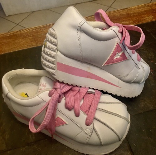 volatile white platform sneakers