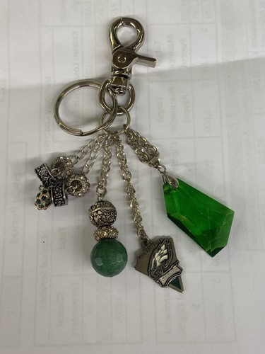 Philadelphia Eagles Purse Charm Key Ring Chain - Picture 2 of 5