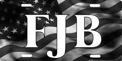 F**K Joe Biden Presidential Vanity Aluminum License Plate Show Your Frustration!