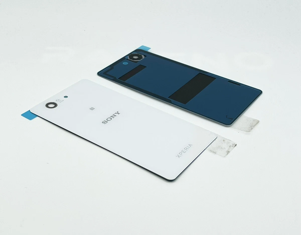 Appareil Photo Sony Couvercle Batterie Arrière Blanc Pour Sony Xperia Z1 Compact - Neuf D'origine Pièce Rechange Téléphone