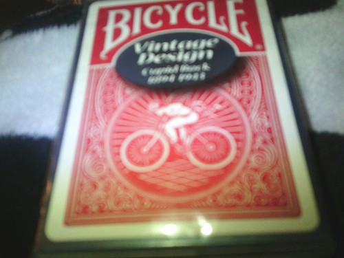 New Antique Original Bicycle Cupid Back 1894-1943 Sealed Deck Free Ship USA ONLY