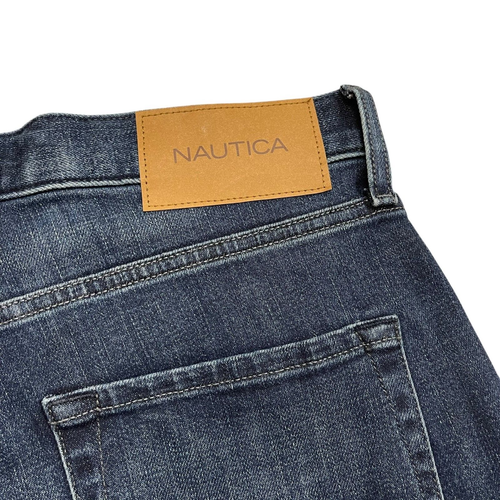 Neu mit Etikett Nautica Vintage gerade Passform Stretch Denim Herrenjeans 5 Farben alle Größen - Bild 25 von 75