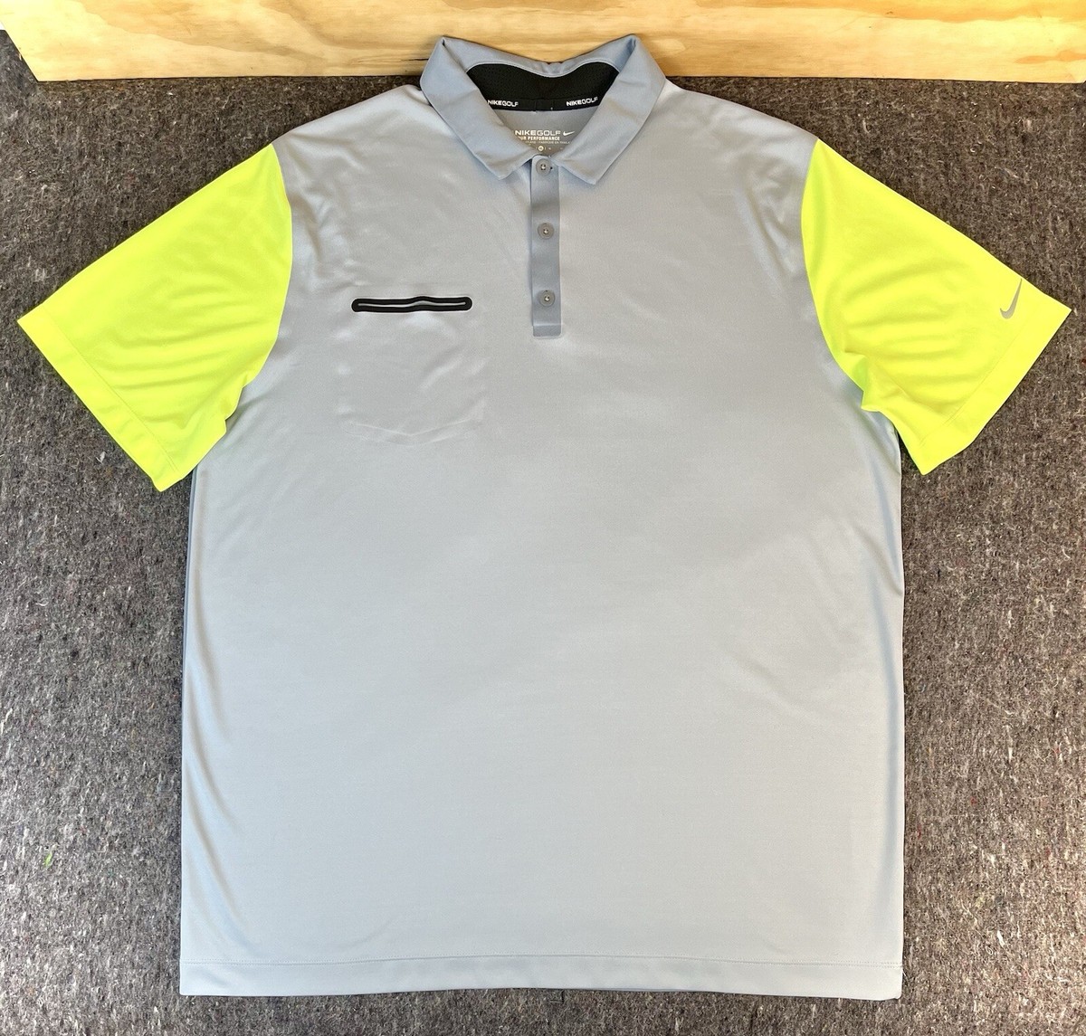neon nike golf shirts