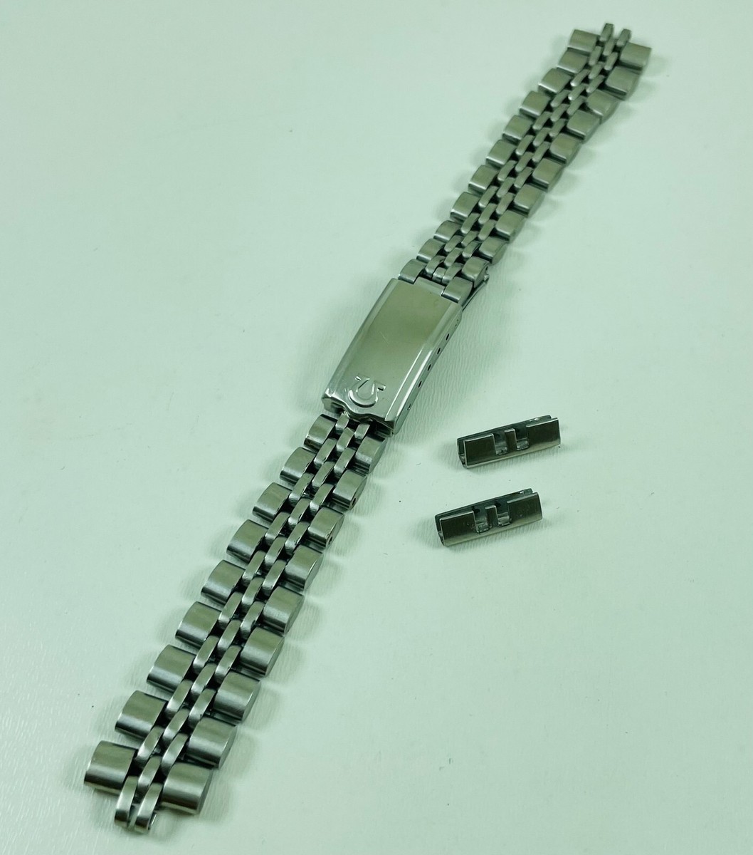 Vintage Omega Women Bracelet Stainless Steel 14 mm Link/Ref.5405