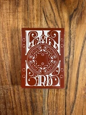 Smoke & Mirrors V6 Rouge Playing Cards Dan & Dave Art of Play