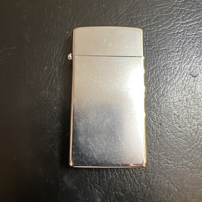 Scripto Lighter Vintage  Butane Cigarette  Silver Tone Made in USA